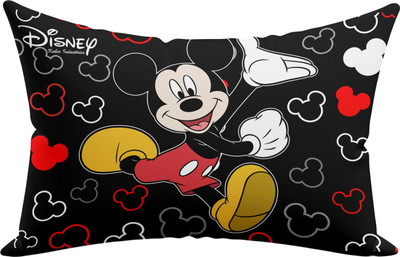 KUBER INDUSTRIES Microfibre Solid Sleeping Pillow Pack of 1(Black)