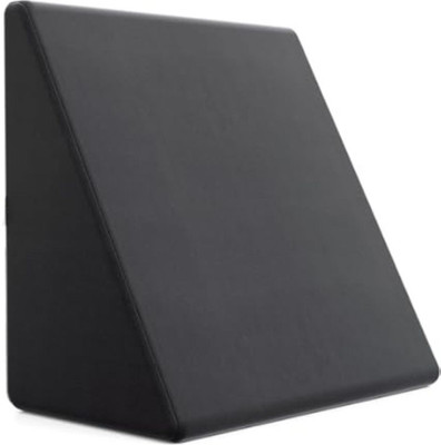 FRIDUP Memory Foam Orthopaedic Pillow Pack of 1 Solid Bed Wedge Pillow, Ultra Soft, Orthopedic Pillow for Neck and Back Support(Black)