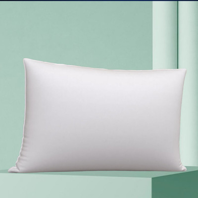 brightjex Microfibre Solid Sleeping Pillow Pack of 1(White)