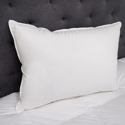 brightjex Cotton Solid Body Pillow Pack of 1(White)
