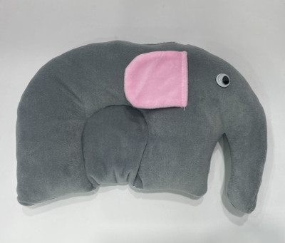 MINDKING Mustard Seeds Toons & Characters Sleeping Pillow Pack of 1(Grey)