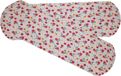 Changers Round Bolster Microfibre Floral Bolster Pack of 2(Multicolor)