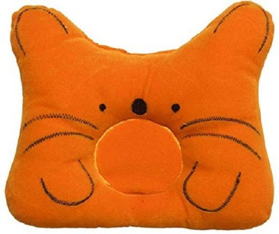 HouseOfCommon Polyester Fibre Animals Baby Pillow Pack of 1(Orange)