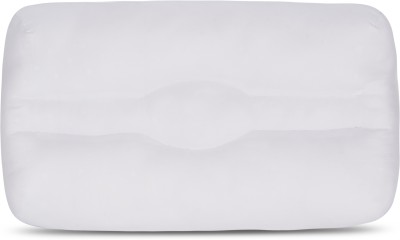 value invent Classic-1 Polyester Fibre Solid Sleeping Pillow Pack of 1(White)