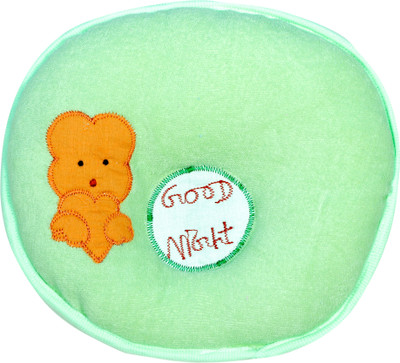 Little Boo Memory Foam Toons & Characters Baby Pillow Pack of 1(Green)