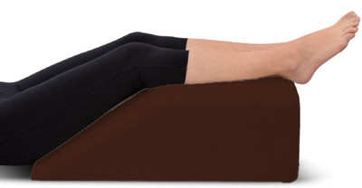 Soo Jaoo Leg Wedge Pillow Foam Solid Orthopaedic Pillow Pack of 1(Brown)