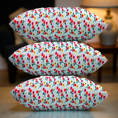 CIEZAR Polyester Fibre Sleeping Pillow Pack of 3 Solid Luxury(Multicolor)