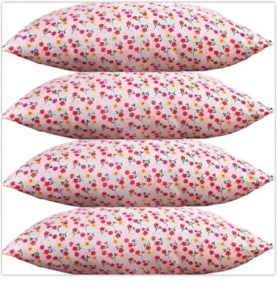 vraanc Luxury Polyester Fibre Abstract, Solid Sleeping Pillow Pack of 4(PRINT)