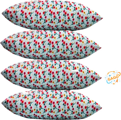 GAGO Polyester Fibre Sleeping Pillow Pack of 4 Abstract Luxury(Multicolor)