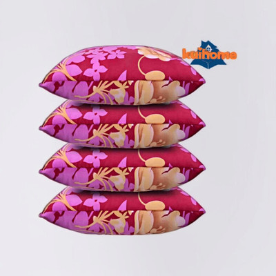 kuihome Microfibre Sleeping Pillow Pack of 4 Abstract SOFT(Multicolor)