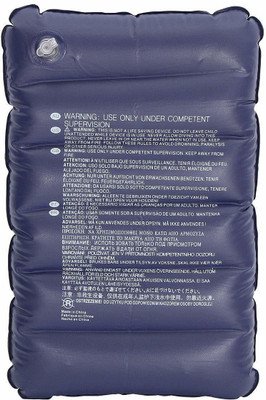 KS MART Air Solid Travel Pillow Pack of 1(Blue)