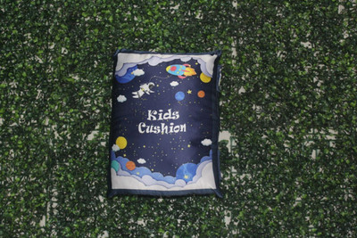 Sharvil Cotton Baby Pillow Pack of 1 Alphanumeric, Animals, Birds, Floral, Fruits, Geometric, Smiley, Toons & Characters(Dark Blue)