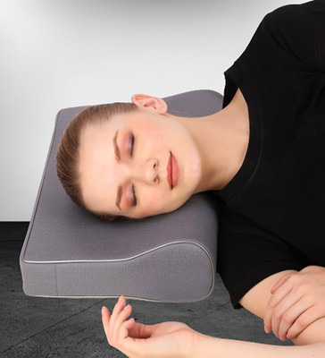 VN CARE Memory Foam Solid Orthopaedic Pillow Pack of 1(Multicolor)