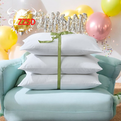 GZZZSD Microfibre Solid Sleeping Pillow Pack of 3(White)