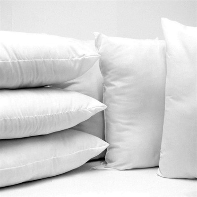 Anand Creative Store Polyester Fibre Cushion Pack of 5 Solid(White)