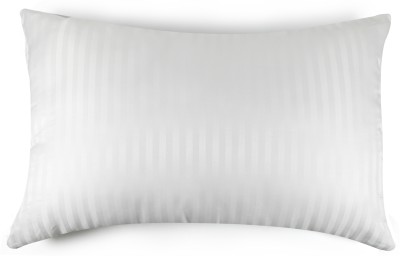 MORNINGFIT Microfibre Solid Sleeping Pillow Pack of 1(White)
