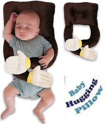Uniquegadgetes Cotton Baby Pillow Pack of 1 Animals hugging Support Pillow(Multicolor)