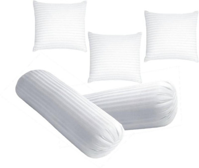 GTX Microfibre Cushion Pack of 5 Stripes(White)