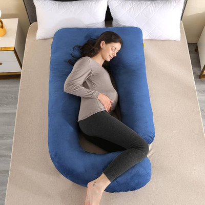 OneNonly Microfibre Solid Pregnancy Pillow Pack of 1(B-1)