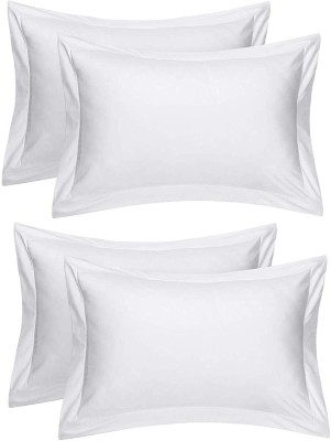 YPOLOIPO LUXURY Microfibre Solid Sleeping Pillow Pack of 4(White)