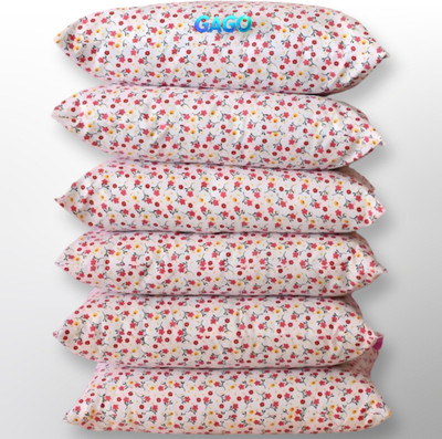 GAGO Polyester Fibre Sleeping Pillow Pack of 6 Abstract Luxury(Multicolor)