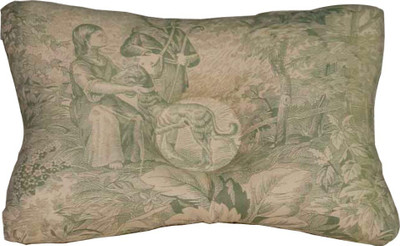 Oscar Home Polyester Fibre Cushion Pack of 1 Abstract(Green)