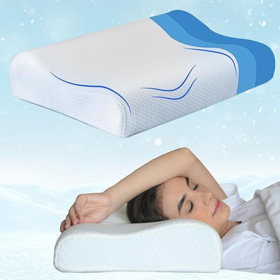 GZZZSD Microfibre Sleeping Pillow Pack of 1 Solid(White)