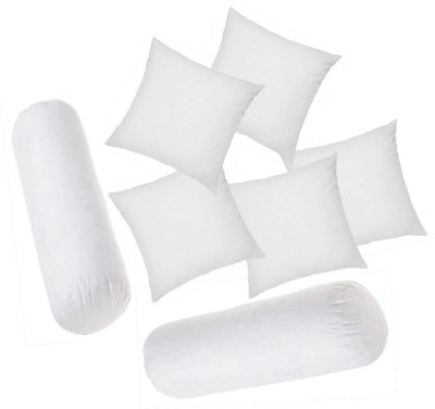 GTX Microfibre Bolster Pack of 7 Solid(White)