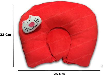 PADDY BABY Mustard Seeds Toons & Characters Baby Pillow Pack of 1(Red)