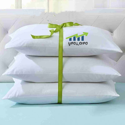 YPOLOIPO LUXURY Polyester Fibre Solid Sleeping Pillow Pack of 3(White)