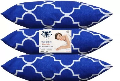 SANJU BROTHER LUXORY Microfibre Solid Sleeping Pillow Pack of 3(Multicolor)