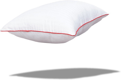 Tirazmattress Luxury White Polyester Fibre Solid Sleeping Pillow Pack of 1(White)
