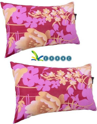 ERANC Cotton Abstract Sleeping Pillow Pack of 2(Multicolor)