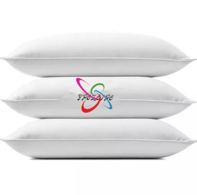 YPOLOIPO LUXURY Polyester Fibre Solid Sleeping Pillow Pack of 3(White)