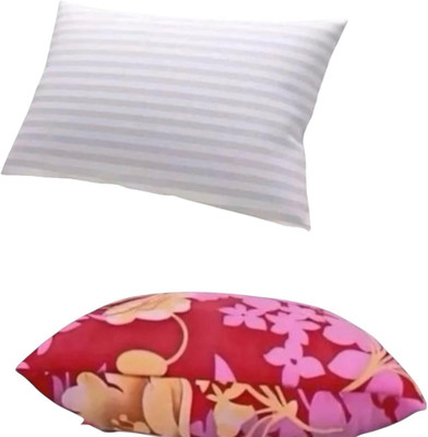 SOFT SNOOZE New Slpping Pillow24 Microfibre Solid Sleeping Pillow Pack of 2(Multicolor)