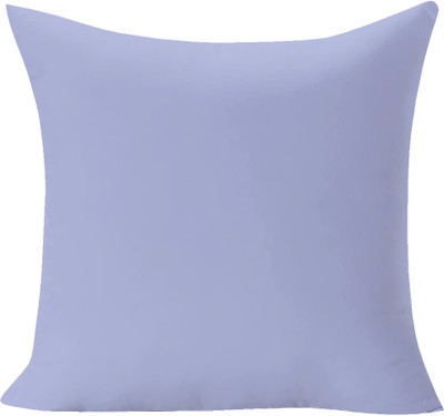 Divine Casa Polyester Fibre Solid Cushion Pack of 1(Lavender Pink)