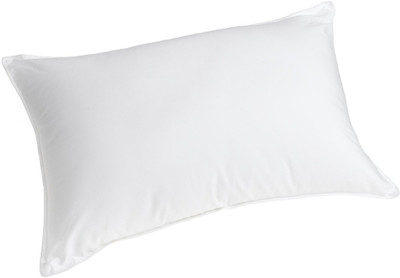 RomancePillow Polyester Fibre Solid Sleeping Pillow Pack of 1(White)