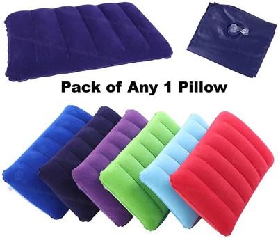 zobro Air Stripes Travel Pillow Pack of 1(Multicolor)