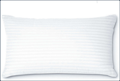RACCOON Microfibre Solid Sleeping Pillow Pack of 1(White)