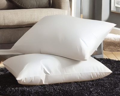STOMIA Microfibre Abstract Sleeping Pillow Pack of 2(White)