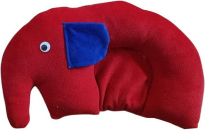 Ehouseall Store Mustard Seeds Baby Pillow Pack of 1 Animals(Red)