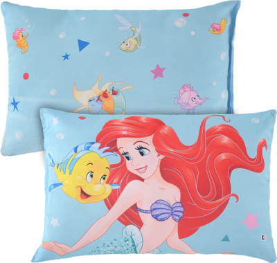 DISNEY Foam Toons & Characters Sleeping Pillow Pack of 2(Blue)