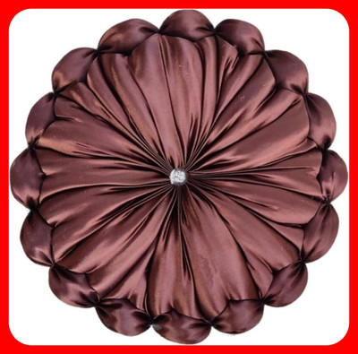 GTX Microfibre Solid Cushion Pack of 1(Brown)