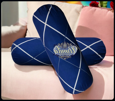 RUSHABH ENTERPRISE LUXURY Polyester Fibre Abstract Sleeping Pillow Pack of 1(Multicolor)