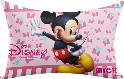 Heart Home Microfibre Sleeping Pillow Pack of 1 Toons & Characters(Pink)