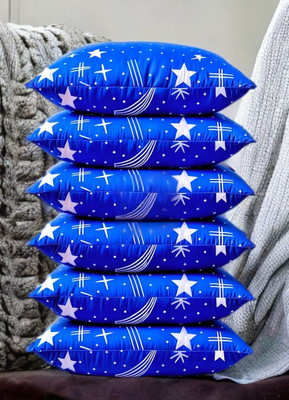 Urmila Creation Cotton Sleeping Pillow Pack of 6 Solid LUXURY(Blue)