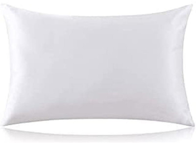 ROYALREOX Microfibre Solid Sleeping Pillow Pack of 1(White)