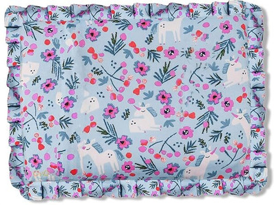 Oyo Baby Mustard Seeds Baby Pillow Pack of 1 Nature Rai Pillow Baby Head Shaper Pillow, Rai Takiya,(Flower Printed)