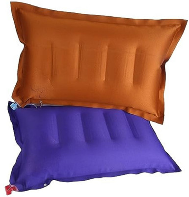 Peshkar air pillow Cotton, Air Solid Sleeping Pillow Pack of 1(Multicolor)