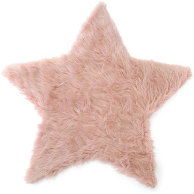 PICKKART Polyester Fibre Solid Cushion Pack of 1(Pink)